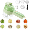 4 in 1 PORTABLE ELECTRIC VEGETABLES CUTTER SET
