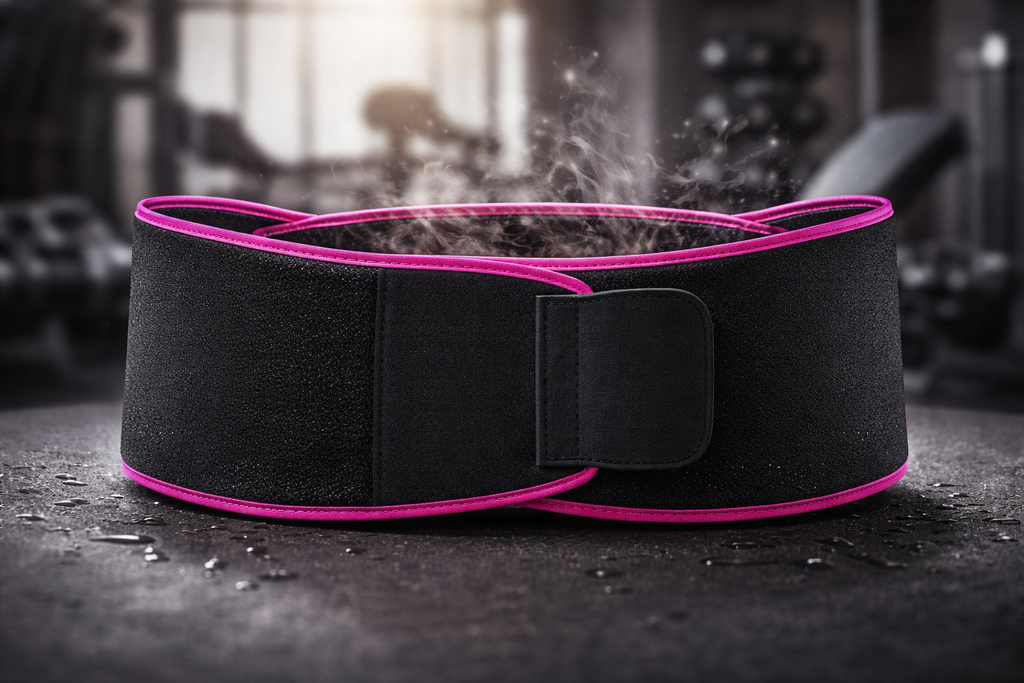 PORTABLE ADJESTABLE WAIST TRIMMER BELT